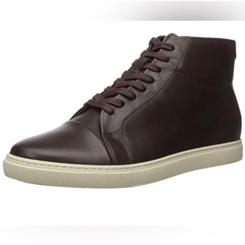 Allen Edmonds Brown High-Top Sneakers